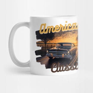 American Classic Car Inspired by the Chevy Nova Mug